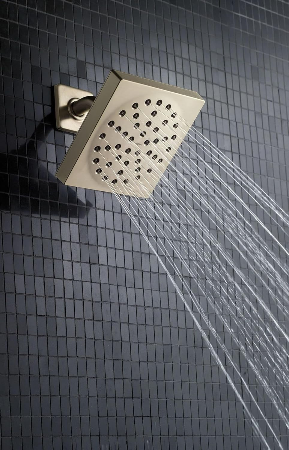 Moen S6340EPBN 90-Degree 6" Eco-Performance Showerhead - Brushed Nickel