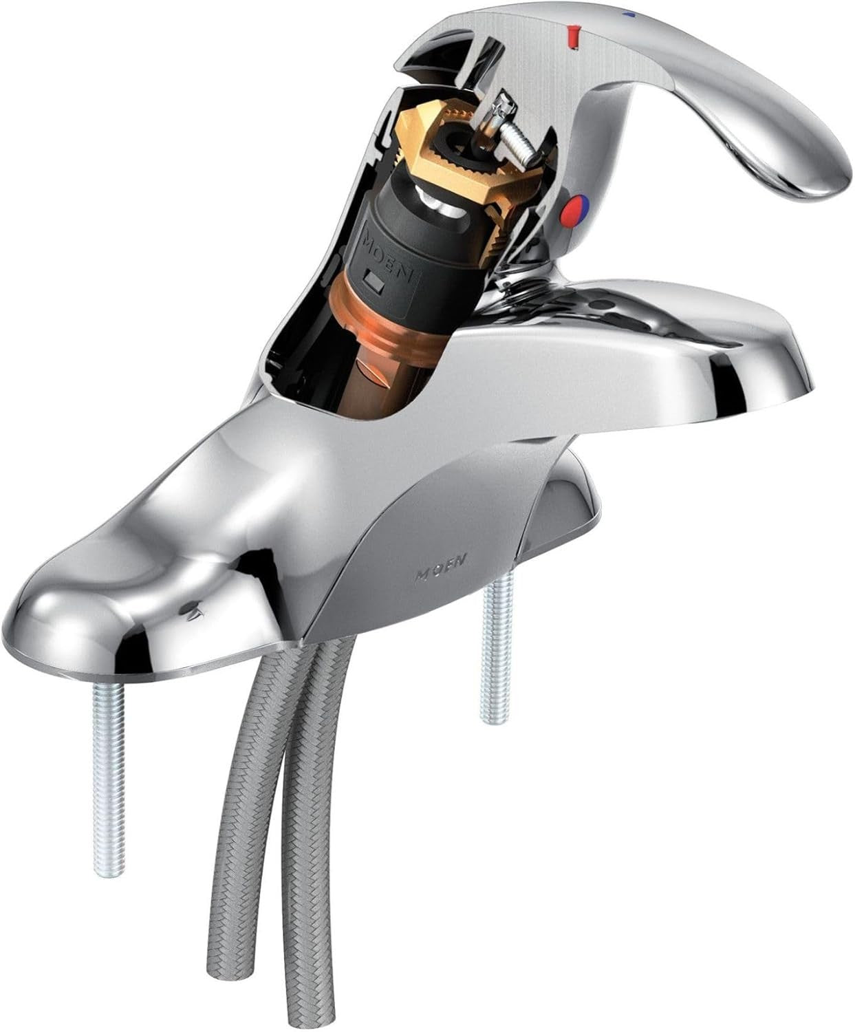 Moen 8430 Commercial M-Bition 3-Inch Centerset Lavatory Faucet 1.5 gpm, Chrome