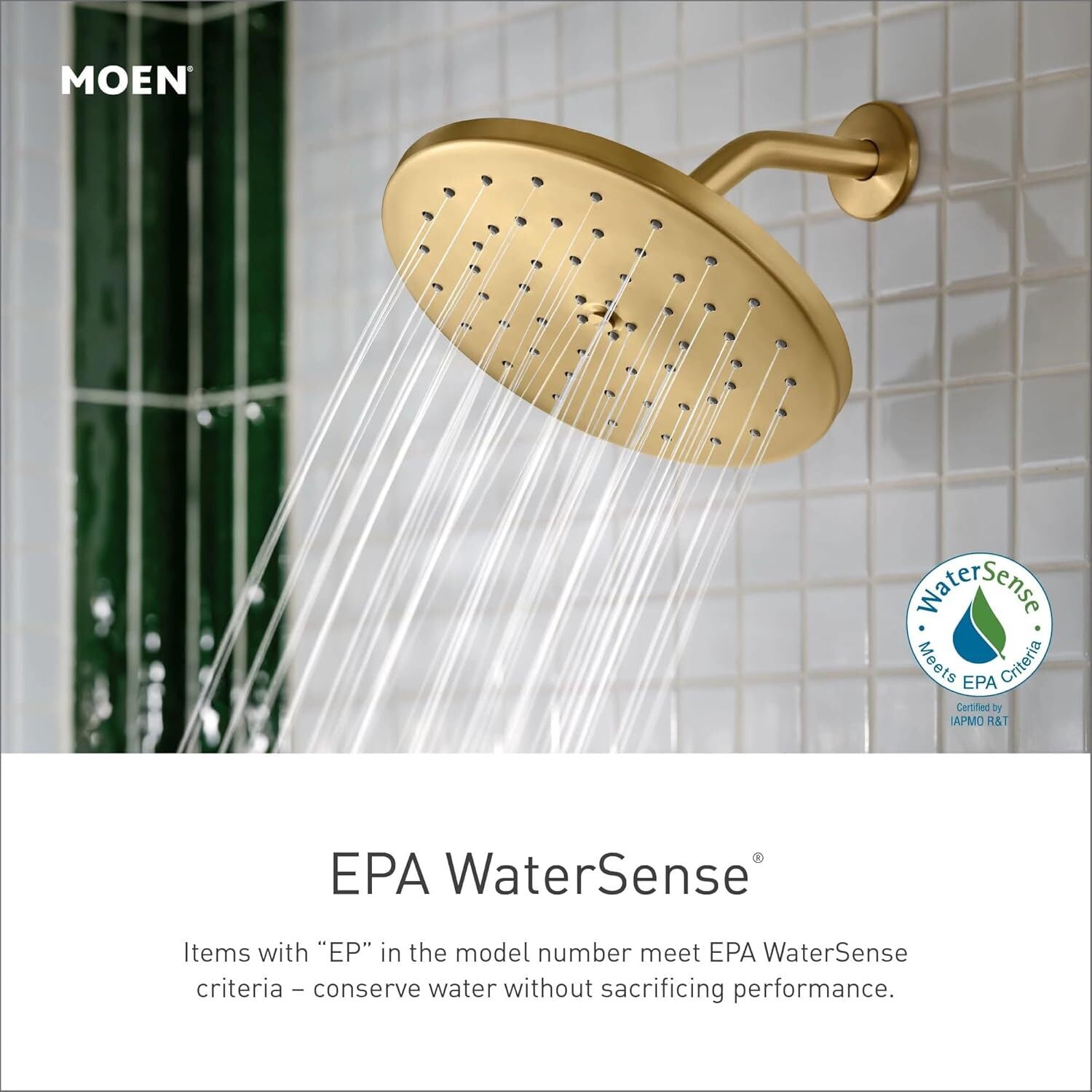 Moen UT4692EPBG Voss Collection M-CORE 3-Series Shower Trim Kit - Brushed Gold