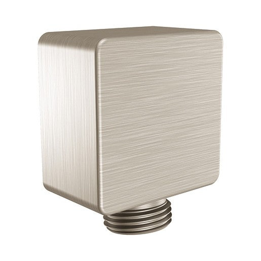 Moen A721BN CIA Square Drop Ell Handheld Shower Wall Connector - Brushed Nickel