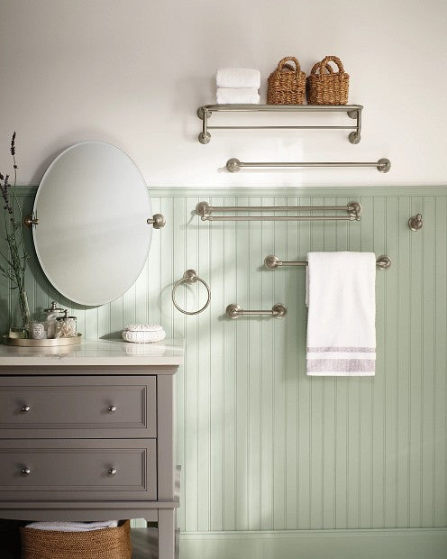 MOEN DN6808BN Sage Toilet Paper Holder - Spot Resist Brushed Nickel