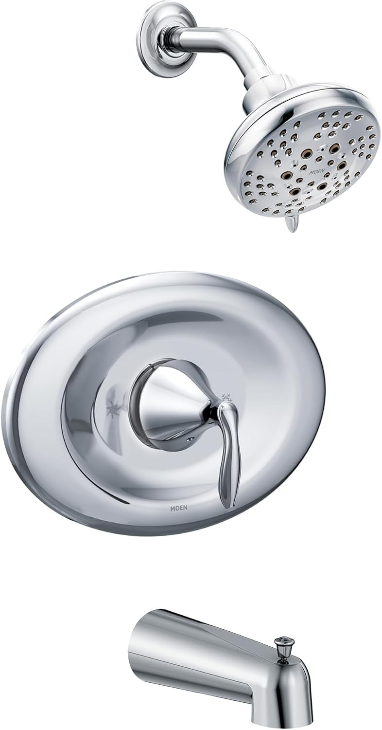 Moen T2139EP Eva Multi Function Posi Temp Tub & Shower Valve Trim Only - Chrome