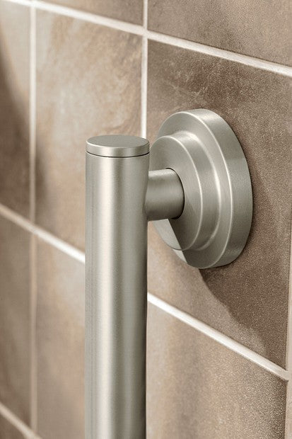 Moen YG0724BN Iso 24 Inch Designer Grab Bar Bathroom Safety - Brushed Nickel