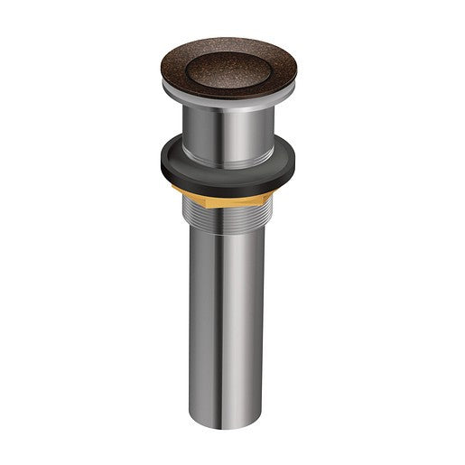 Moen 140780ORB Push-N-Lock Drain Assembly Without Overflow - Oil Rubbed Bronze
