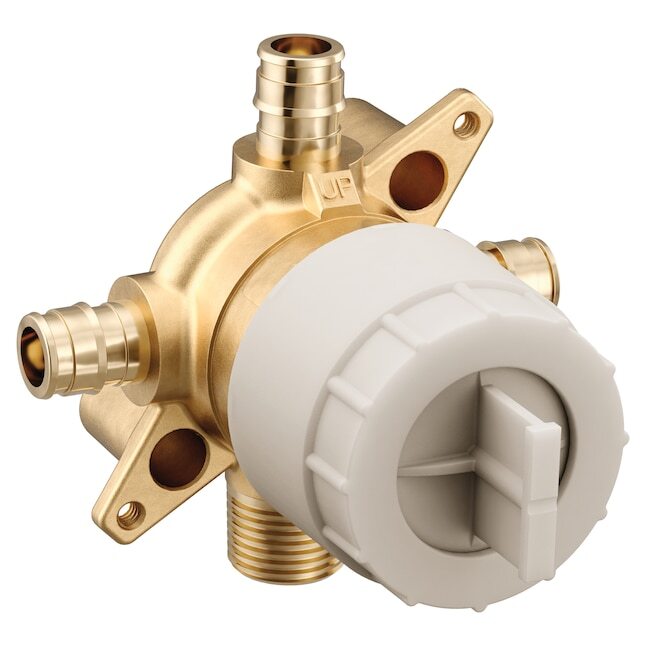 Moen U140CX M-CORE 1/2-in ID PEX x 1/2-in OD Pex Brass Mixing Valve Tub Shower