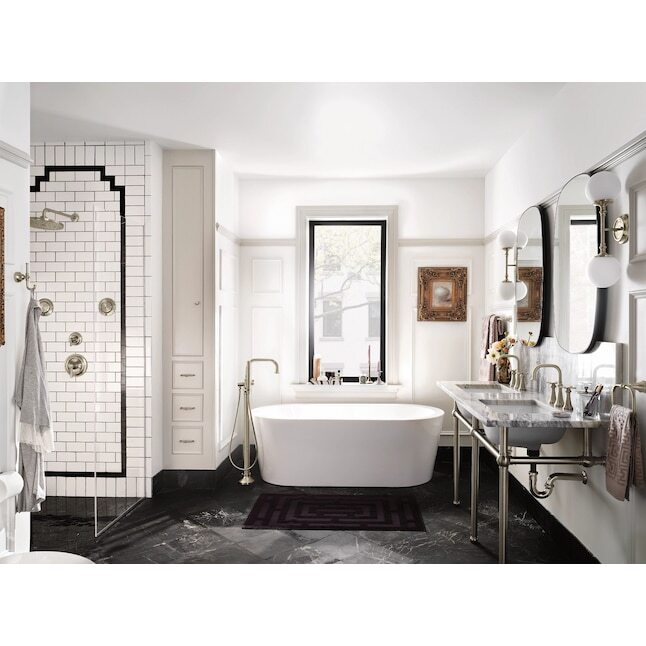 MOEN S112BN  Waterhill Large 10" 2.5 GPM Round Rain Shower Head Brushed Nickel