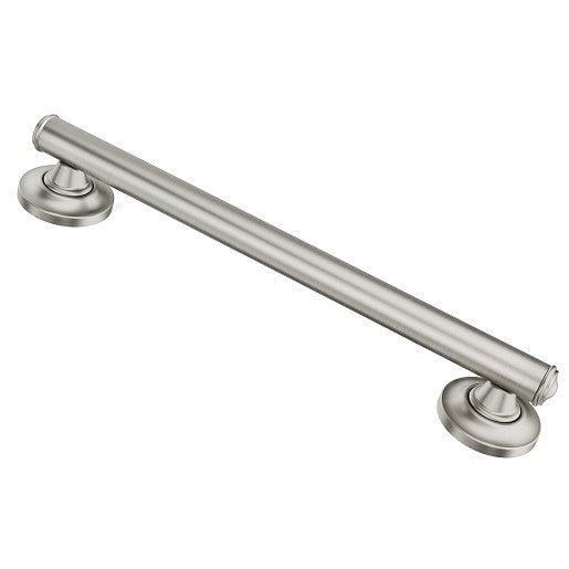 Moen LR8724D1GBN Home Care 24" Designer Grab Bar - Brushed Nickel
