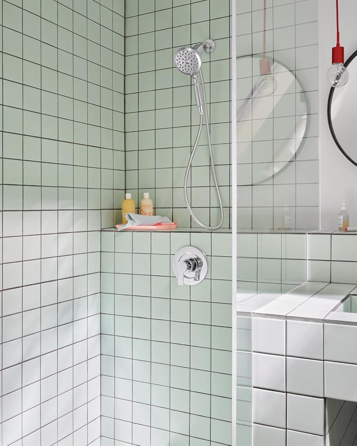 Moen 220H2 Verso Handshower, Detachable Round Shower Head & 60" Hose - Chrome