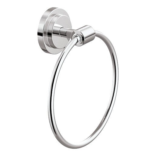 Moen DN0786CH Iso Hand Towel Ring Holder - Chrome