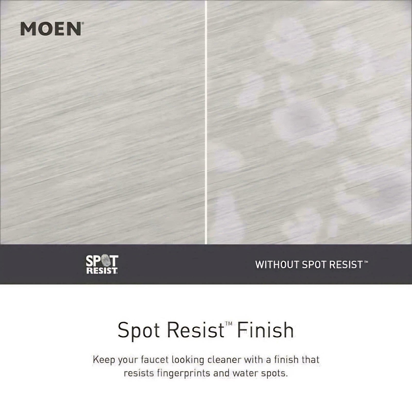 Moen 84945SRN Banbury 1-Hole 4" Centerset Bathroom Faucet - Brushed Nickel