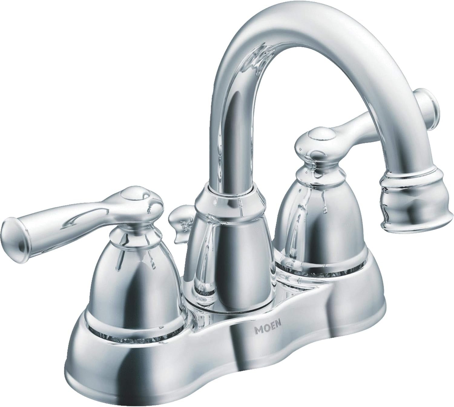 Moen 84943 BANBURY 2-Handle 4" Centerset Bathroom Sink Faucet - Chome