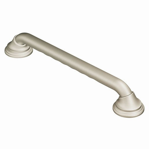 Moen R8712D3GBN Home Care 12" Designer Ultima Grab Bar - Brushed Nickel