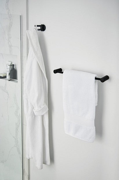 Moen YB0402BL Align Double Robe Hook - Matte Black