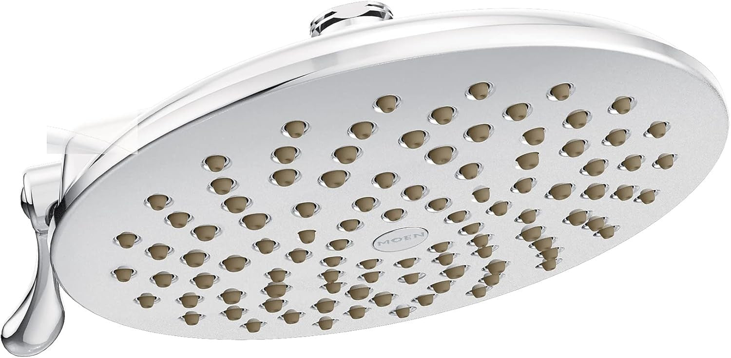 Moen S6320 Velocity Chrome Two-Function 8" 1.75 GPM Spray Head Rainshower