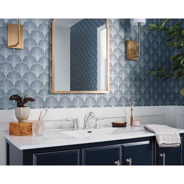 Moen Caldwell 2-Handle Widespread Bathroom Faucet in Chrome WS84440