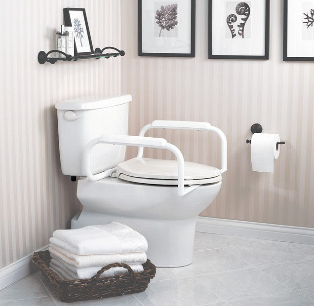Moen DN7015 Home Care Toilet Safety Bar - Glacier White