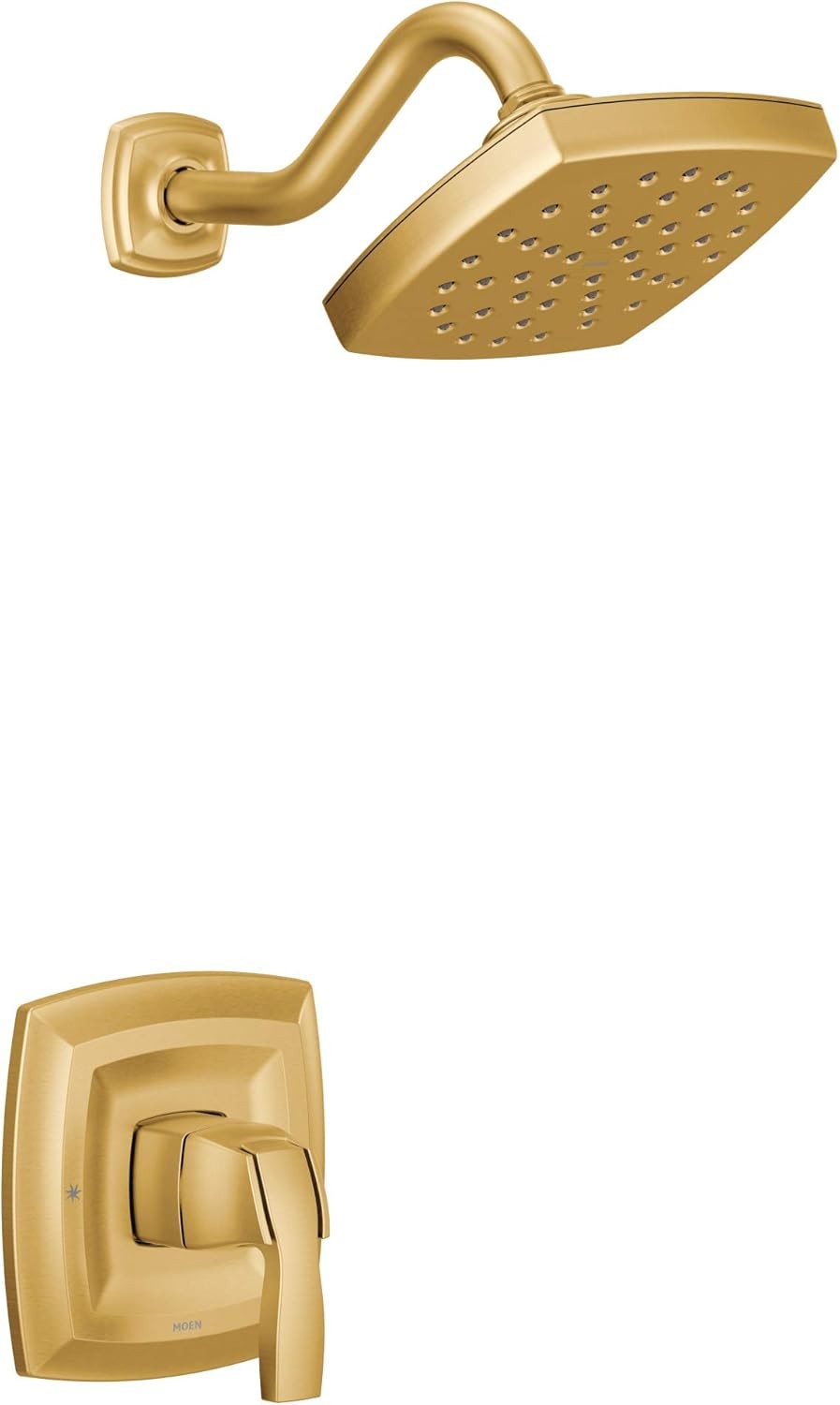 Moen UT3692EPBG Voss M-CORE 3-Series 1-Handle Shower Trim Kit - Brushed Gold