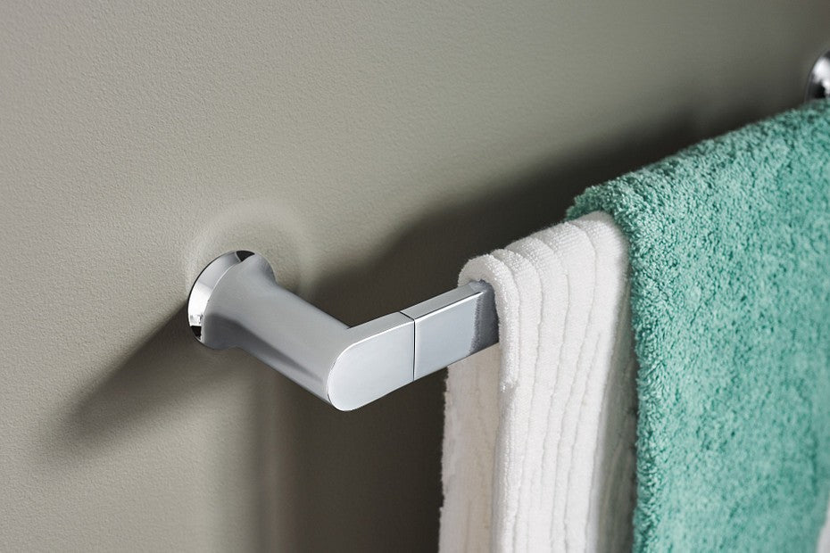 Moen BH3818CH Genta LX Modern 18" Towel Bar Kitchen & Bathroom - Chrome