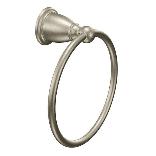 MOEN YB2286BN Brantford Towel Ring - Brushed Nickel