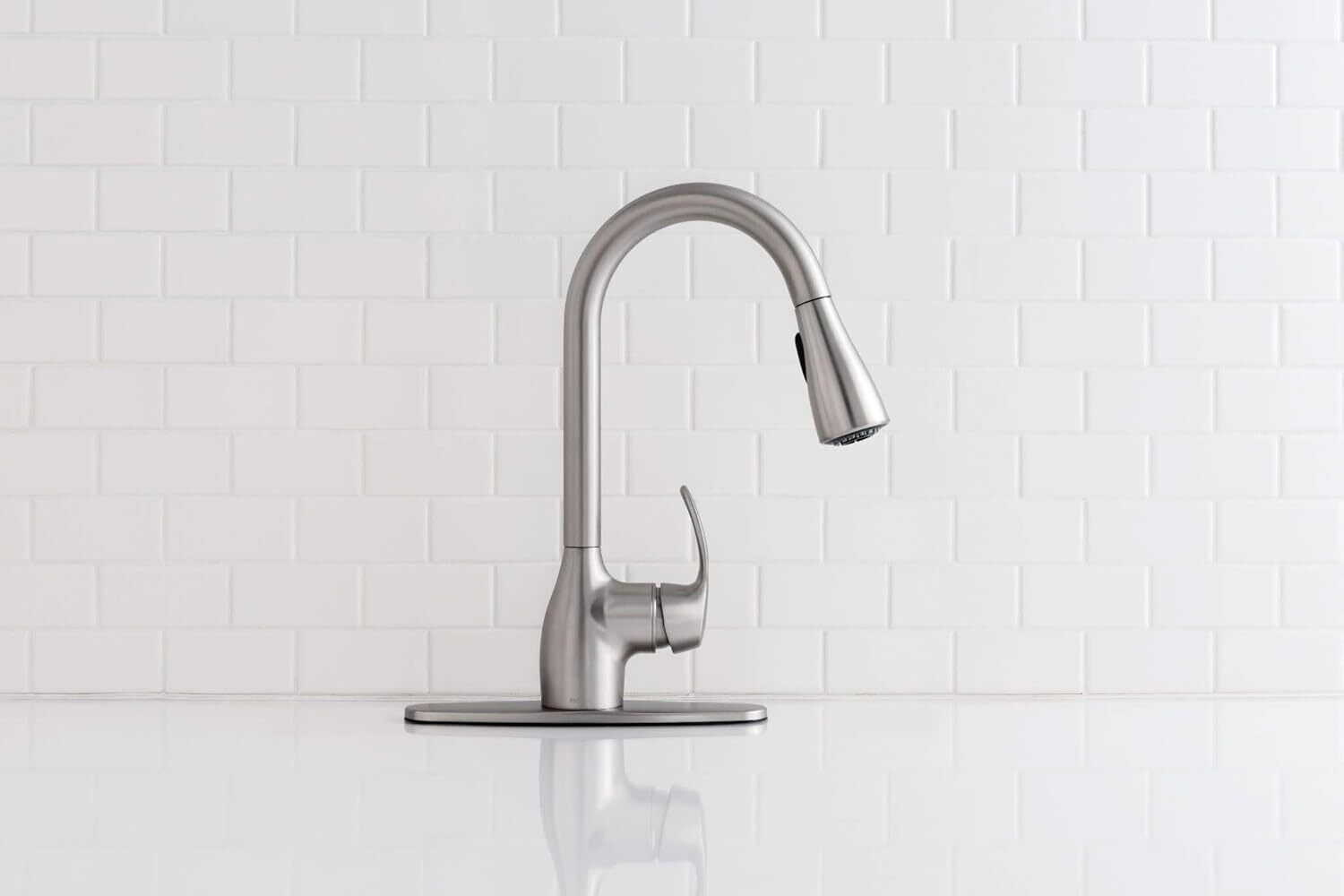 Moen Kleo Spot Resist Stainless One-Handle Pulldown Kitchen Faucet - CA87011SRS