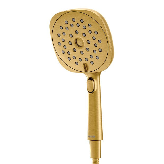 Moen 220H5BG Verso 2.5GPM Shower Head & Hand Shower With Hose - Brushed Gold