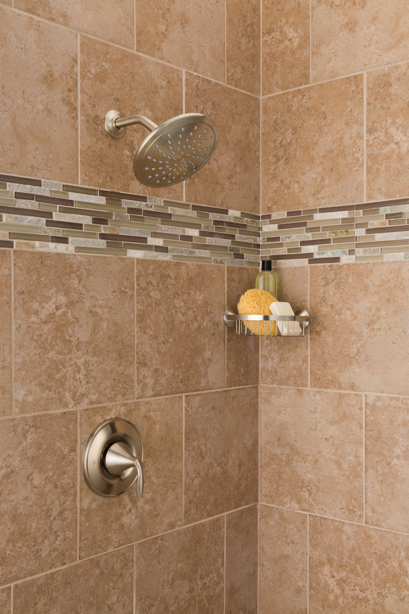 Moen T2232EPBN Eva Posi-Temp 1-Handle Shower Trim Brushed Nickel B294