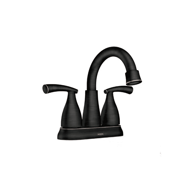 Moen 84128BRB Essie 2-Handle 4 in Centerset Bathroom Faucet Mediterranean Bronze