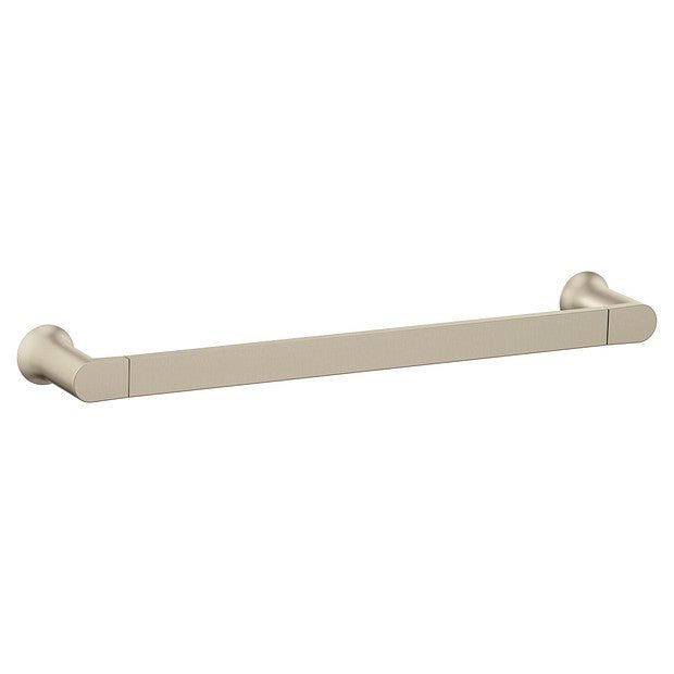 Moen BH3624BN Genta 24" Towel Bar Holder Modern Bathroom - Brushed Nickel