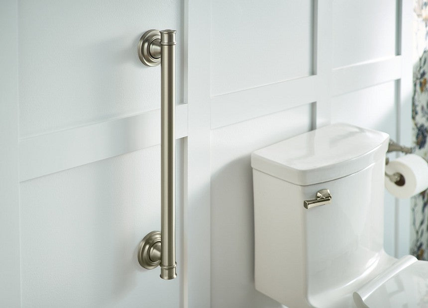 Moen YG6418BN Belfield 18" Bathroom Grab Bar - Brushed Nickel
