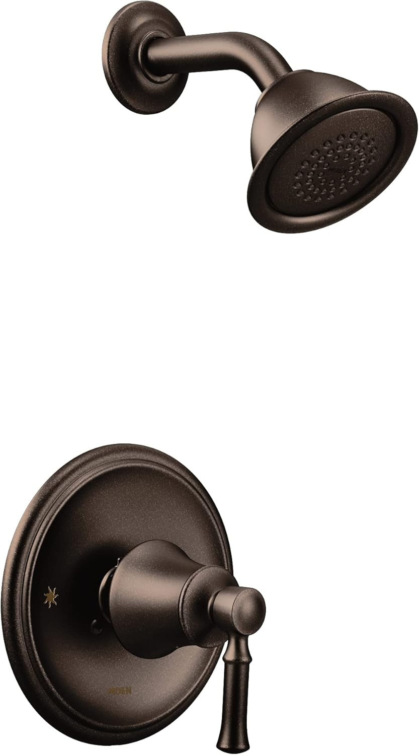 Moen T2182ORB Dartmoor Posi-Temp Shower Only Faucet Trim Kit - Oil Rubbed Bronze