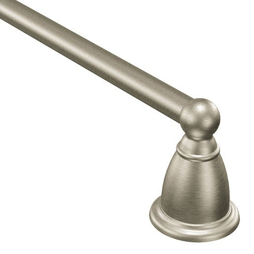 Moen YB2224BN Brantford Collection 24" Bathroom Towel Bar - Brushed Nickel