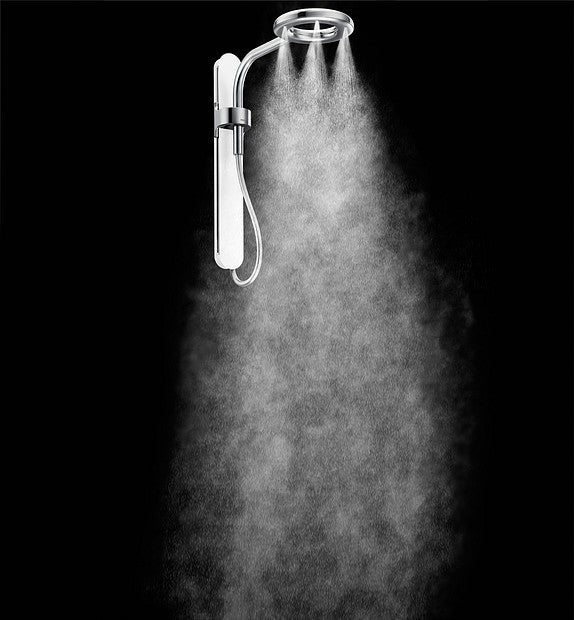 Moen N207R0CH  Nebia 8 in. 1-Function Spa Shower Head - White & Chrome