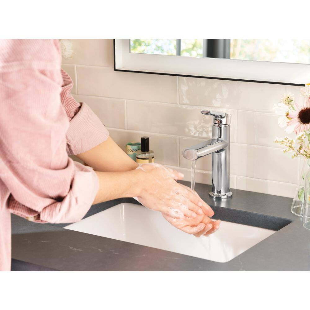 MOEN 84794 Meena Single Hole Single-Handle Bathroom Faucet in Chrome