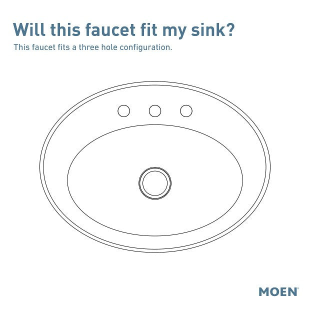 Moen 84468SRN Korek 2-Handle Widespread Bathroom Faucet - Brushed Nickel