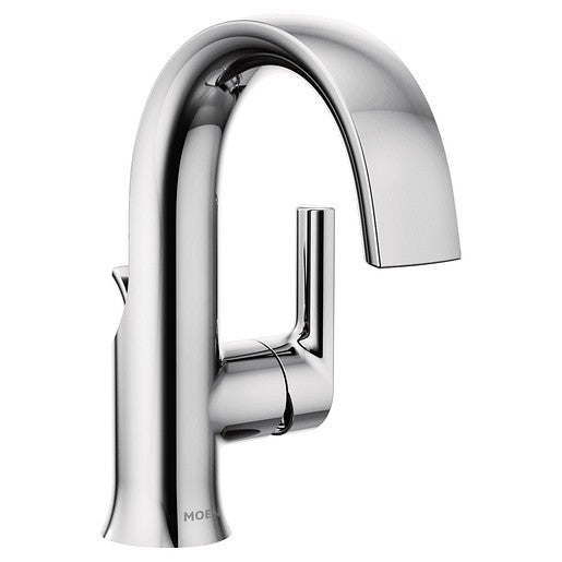 Moen S6910 Doux One-Handle High Arc Bathroom Faucet - Chrome