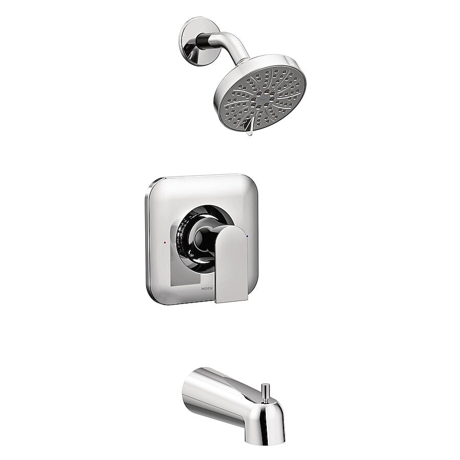 MOEN T2473EP Genta LX Chrome Posi-Temp® Tub/Shower Faucet (Trim Only)