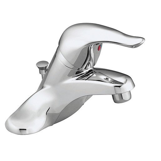 Moen L64621 Chateau One-Handle Low Arc Bathroom Sink Faucet - Chrome