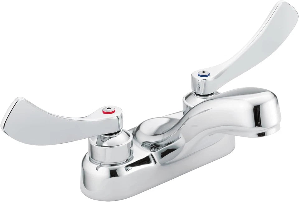 Moen 8215SMF12 M-DURA Two-Handle Lavatory Faucet 1.2 GPM - Chrome