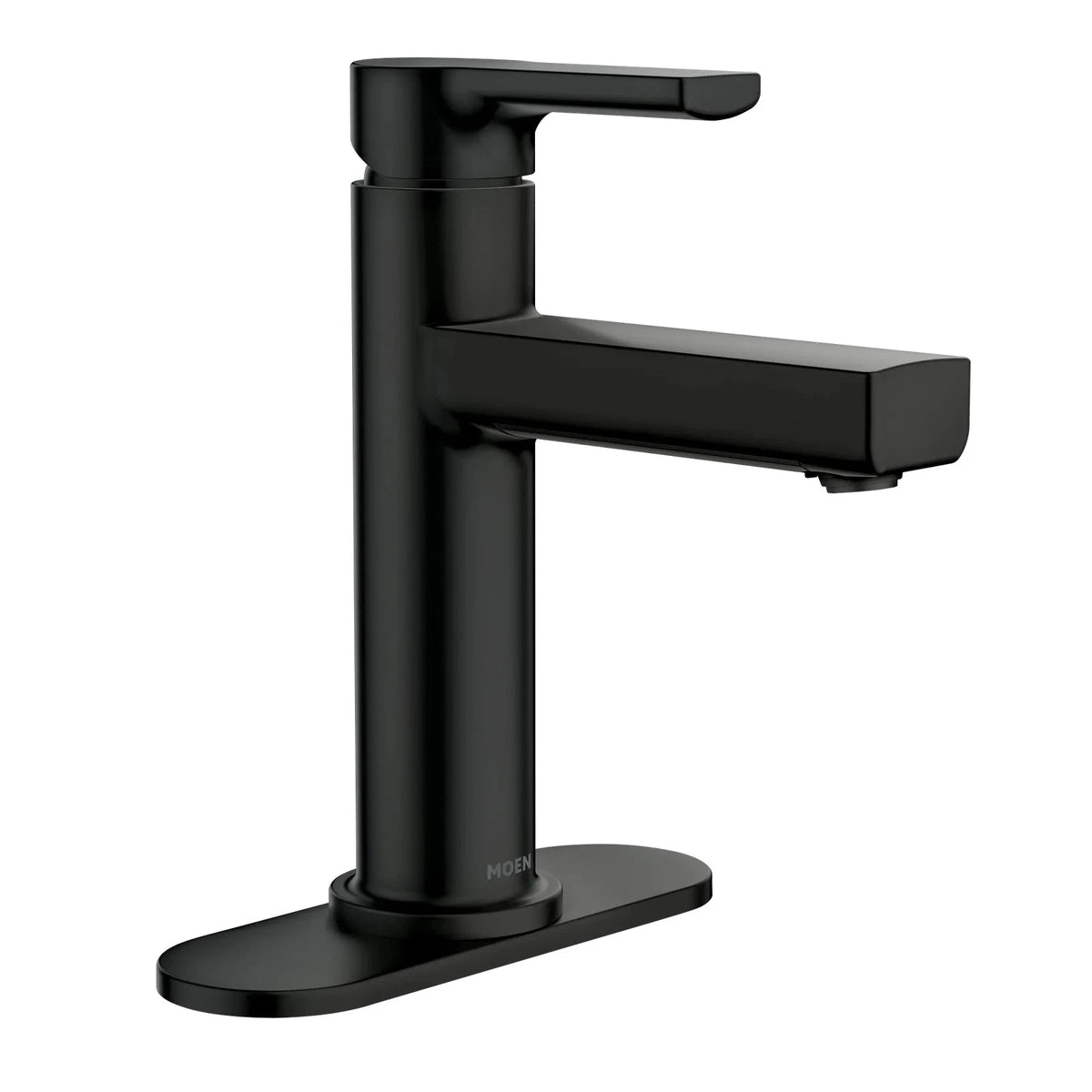 Moen 84627BL Rinza Single-Handle High Arc Bathroom Faucet - Matte Black