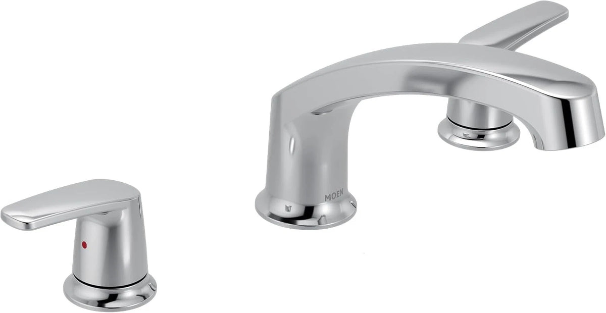 Moen T5990 Chateau Two-Handle Low Arc Roman Tub Faucet - Chrome