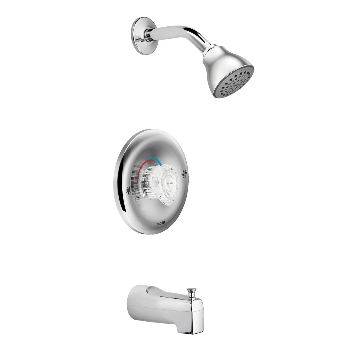 MOEN Chateau 2363 Posi-Temp Pressure Balanced Tub & Shower Trim Kit - Chrome