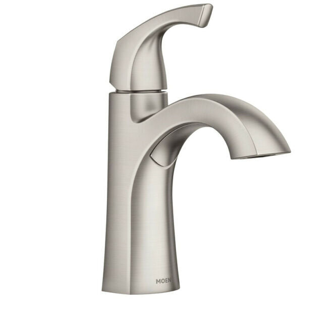 Moen 84505SRN Lindor 1-Handle Bathroom Faucet - Spot Resist Brushed Nickel