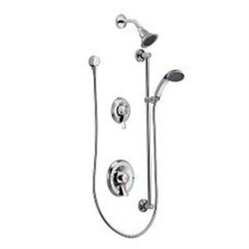 Moen 8342 M-Dura Showering Commercial Posi-Temp Two-Handle Shower w/Valve