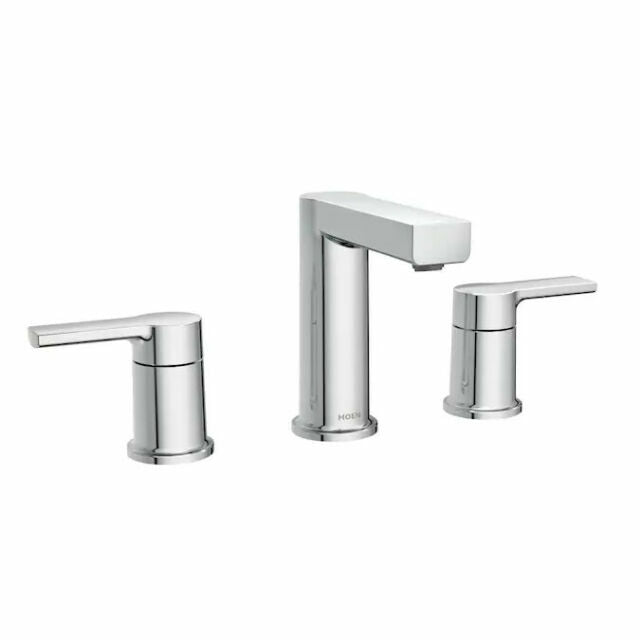 Moen 84629 Rinza 2-Handle Widespread WaterSense Bathroom Faucet - Chrome