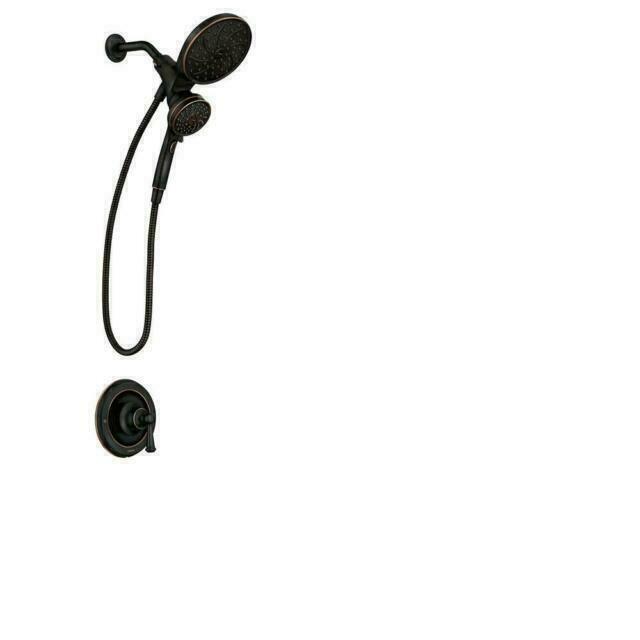 Moen 82610BRB Brecklyn 6 Spray Magnetix Shower Faucet Mediterranean Bronze 
