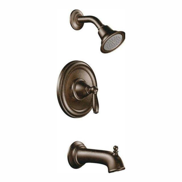 MOEN Brantford Single-Handle Posi-Temp Tub & Shower Faucet Trim Kit in Bronze